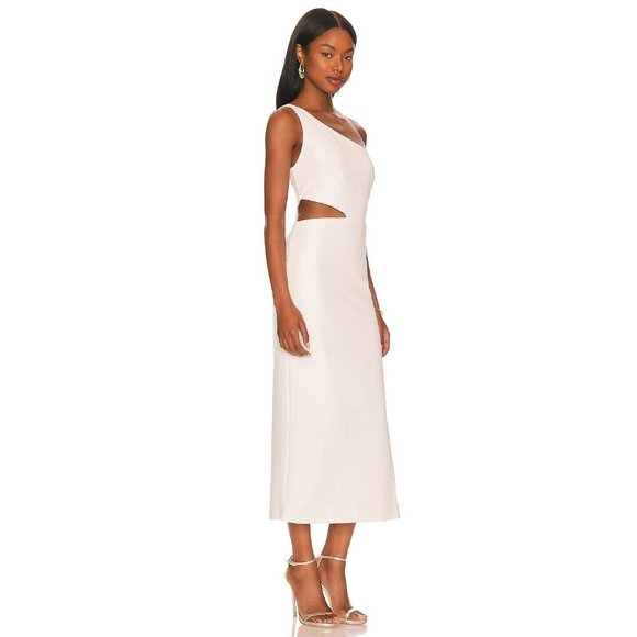Bardot Women's White Jenna One Shoulder Dress Size XS - Picture 2 of 7